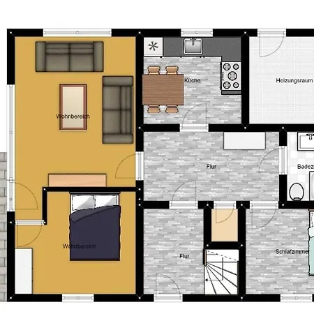 Apartment South In The House Aft Diek Bohl